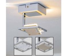 Guelph Lámpara de techo LED Cromo, 1 luz - 400 Lumen - Diseño - Zona interior - 3000 Kelvin - 2 - 4 días laborables .