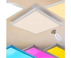 WABOS Lámpara de Techo LED Blanca, 1 luz - 2200 Lumen - Moderno - Zona interior - 3000/RGB Kelvin - 2 - 4 días laborables .