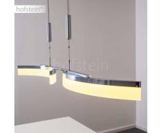 Laird Lámpara colgante LED Cromo, 2 luces - 1360 Lumen - Diseño - Zona interior - 3100 Kelvin - 2 - 4 días laborables .