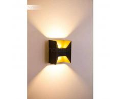 Rivas Aplique para exterior LED Antracita, 2 luces - 360 Lumen - Diseño - Zona exterior - 3000 Kelvin - 2 - 4 días laborables .