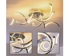 Moskau Lámpara de techo LED Cromo, 3 luces - 960 Lumen - Diseño - Zona interior - 3000 Kelvin - 2 - 4 días laborables .