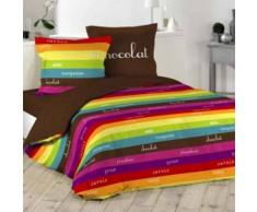 eminza Funda nórdica y dos fundas para almohada (240 cm) Friandises