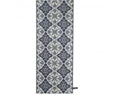 Benuta Alfombra de pasillo para cocina Capri Azul 80x200 cm