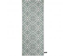 Benuta Alfombra de pasillo para cocina Capri Turquesa 80x200 cm
