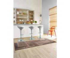 Benuta Alfombra de cocina Bon Appetit Marrón 80x200 cm