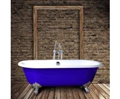 Hierro Bañera Clásica hierro fundido PLYMOUTH 170 cm serie limitada Azul KLEIN