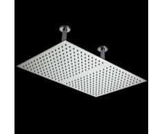 hudson reed Alcachofa de Ducha Rectangular 600mm x 400mm con Brazo
