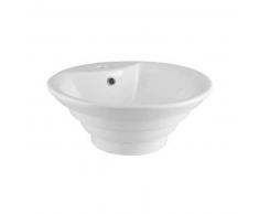 hudson reed Lavabo Sobre Encimera Moderno en Cerámica de 46cm