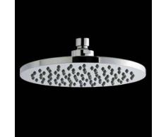 hudson reed Alcachofa de Ducha Redonda de 200mm en ABS cromado