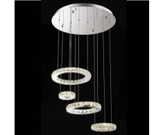 Lámpara de techo - LED de cristal 60cm - Goya