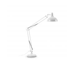 Kavehome Lámpara De Pie Lima,..., En Metal - Blanco