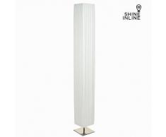 SHINE INLINE LÁMPARA SUELO TELA BLANCA
