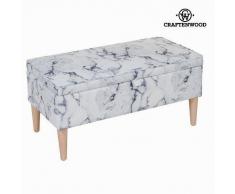 CRAFTENWOOD BAÚL TAPIZADO MÁRMOL