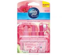 Ambipur ambientador 3volution eléctrico recambio flores rojas, 21 ml