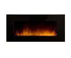 Climatime Chimenea Eléctrica Xxl"De 122 Cm. De Ancho" Con Calefactor / Efecto Llama Regulable Cv-Xxl