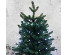 eminza Cortina para árbol Flashing light alto 1,50 cm Blanco frío 210 LED