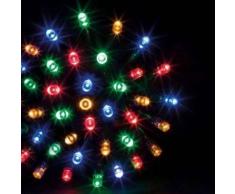eminza Guirnalda luminosa Tecnobriright 10 m Multicolor 100 LED CV