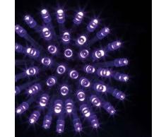 eminza Guirnalda luminosa Tecnobriright 10 m Violeta 100 LED CV