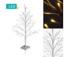 Lesara Árbol decorativo LED (blanco)