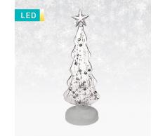 Lesara Decoración LED en forma de árbol de Navidad