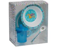 Kukuxumusu Vajilla 4 Piezas + Babero Kukuxumusu 0m+