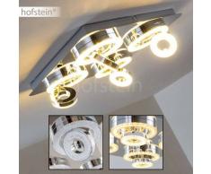 Lakeshore Lámpara de techo LED Cromo, 8 luces - 300/270 Lumen - Moderno - Zona interior - 3000 Kelvin - 2 - 4 días laborables .