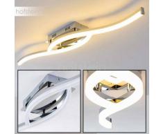 Kanata Lámpara de techo LED Cromo, 1 luz - 1215 Lumen - Diseño - Zona interior - 3000 Kelvin - 2 - 4 días laborables .