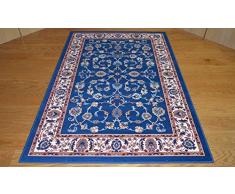 Alfombra clásico economico Azul – Fácil Limpieza Y Muy Resistente Royal Shiraz 2079-LIGHT BLUE