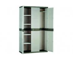 Plastiken M282964 - Armario de resina 3 puertas 176 x 105 x 44 cm