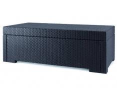 Baul ratan resina allibert cushion-123c