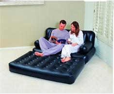 Bestway 75056 - Sofá inflable con bomba eléctrica, 5 en 1