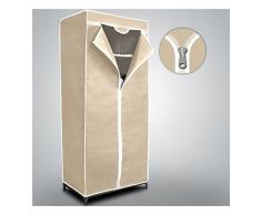 Armario guardarropa de tela mws (beige)
