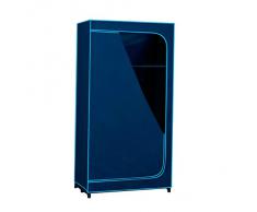 Rayen 2383.50 - Armario de tela de plástico, talla M, 160 x 85 x 50 cm, color azul