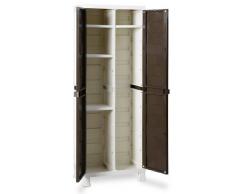 Toomax Ambition Line S - Armario escobero, 2 puertas, 4 estantes