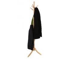 Premier Housewares - Perchero de pie (madera de caucho, 183 cm)
