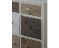 GEESE 7643 - Cómoda, 6 cajones, madera