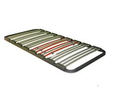 Somier multilaminas sin patas, tubo 40x30, 90x200