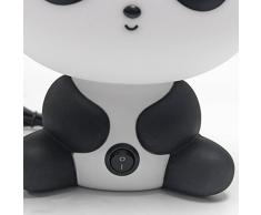 Signstek – Luz nocturna infantil para mesita noche, con despertador y forma de animal