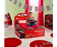 Cars 509CCC - Cama infantil con espacio de almacenamiento debajo de la cama, color rojo