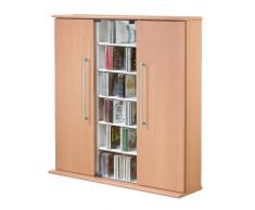 VCM 45023 Santo - Armario para 450 CD/DVD en madera de haya