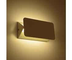 Lightess Apliques de Pared Bañadores de Pared Lámpara de Pared Lámpara en Moda Agradable Luz de Ambiente Lámpara de Decoración para Dormitorio, Studio, Hogar Decoración, Porche, Viene Led Bombilla, Blanco Cálido