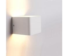 Glighone Apliques de Pared LED 5W Apliques de Pared Rusticos Lámapra de Pared Luz para Interior Ilumunacion Led Interior Bañadores de Pared Aplique Pared Interior Sencillo Moderno, para decoración del hogar, decoración de casa,