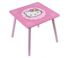 Fun House 711467 Hello Kitty - Mesa cuadrada infantil, color rosa