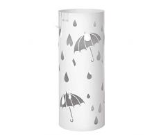 Songmics Paragüero Soporte de Paragüas umbrella stand perchero (49 x Ø19.5 cm) Blanco LUC23W