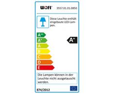 WOFI lámpara de pie y LED-lámpara 3557,01,01,0850