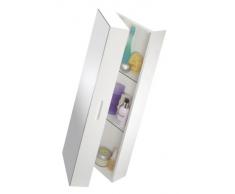 Croydex Polar - Armario con puerta de espejo, color blanco
