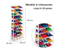 Shop Story – Mueble organizador Zapatero 25/30 pares - Estante Armario