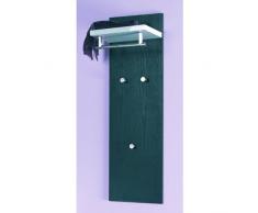 Haku Möbel 42123 Perchero De Pared Tubo de Acero Roble Negro / Blanco