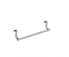 gutreise armario de acero inoxidable barra de toalla Percha Perchero de gancho de la cocina Té Toallero para puerta de armario soporte para cajones de almacenamiento Herramientas Aply a para puerta de armario (grosor de 2 cm)