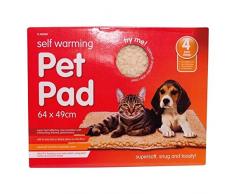 AUTOCALENTAMIENTO Térmico Perro gato cachorro animal mascota Cálido Calor Lavable Tapete Cama